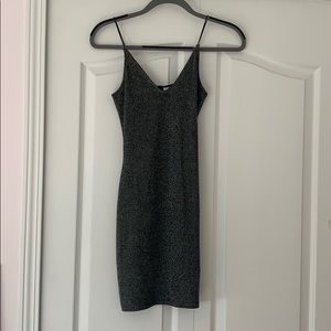 H&M sparkly mini dress